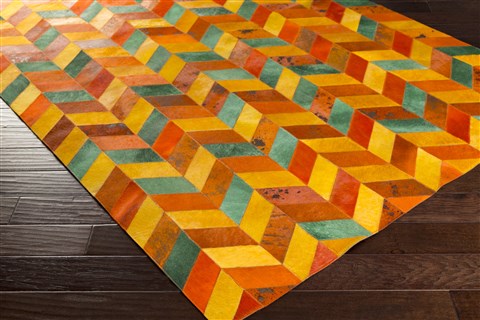 Surya Houseman Orange 20 X 30 Area Rug HSM4039-23 800-48382 Image 1