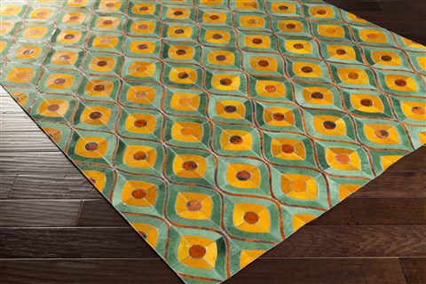 Surya Houseman Orange 50 X 80 Area Rug HSM4068-58 800-48422 Image 1