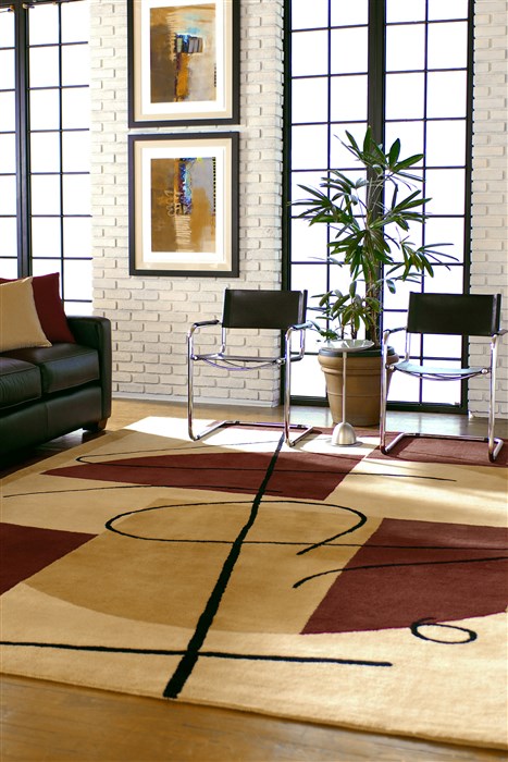 Surya Naya White 80 X 110 Area Rug HST3005-811 800-48451 Image 2