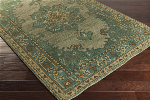Surya Haven Green 36 X 56 Area Rug HVN1227-3656 800-48536 Image 1