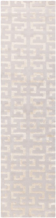 Surya Mugal White Runner 26 X 100 Area Rug IN8578-2610 800-48567 Image 0