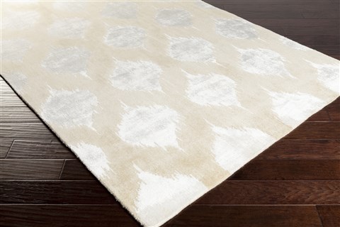 Surya Mugal White 50 X 80 Area Rug IN8601-58 800-48578 Image 1