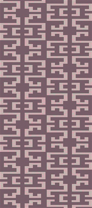 Surya Mugal Purple Runner 26 X 100 Area Rug IN8612-2610 800-48619 Image 0