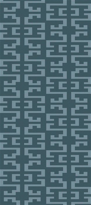 Surya Mugal Blue Runner 26 X 100 Area Rug IN8613-2610 800-48624 Image 0