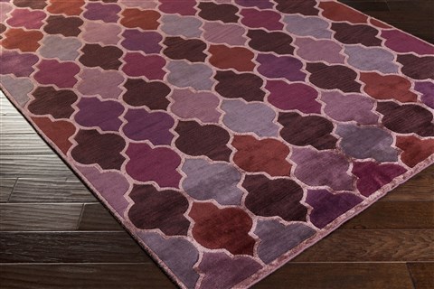 Surya Mugal Purple 50 X 80 Area Rug IN8614-58 800-48630 Image 1