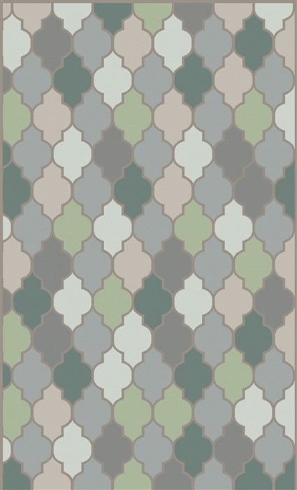 Surya Mugal Green 20 X 30 Area Rug IN8615-23 800-48632 Image 0