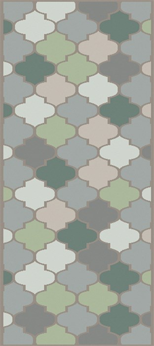 Surya Mugal Green Runner 26 X 100 Area Rug IN8615-2610 800-48633 Image 0