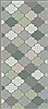 Surya Mugal Green Runner 26 X 100 Area Rug IN8615-2610 800-48633 Thumb 0