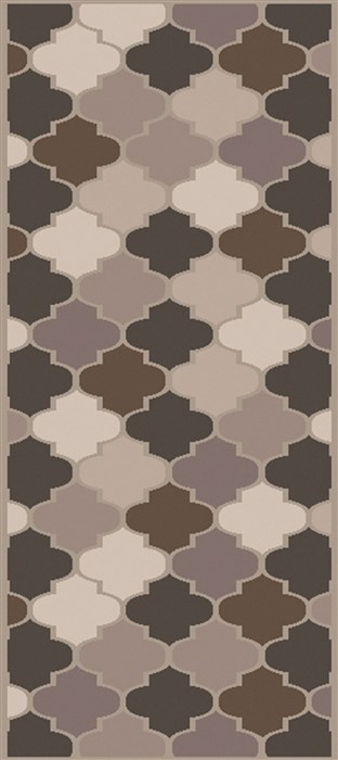 Surya Mugal Grey Runner 26 X 100 Area Rug IN8616-2610 800-48637 Image 0