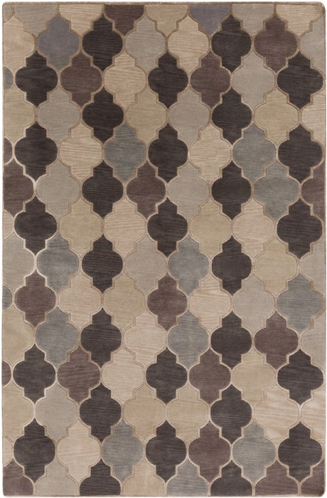 Surya Mugal Grey 80 X 110 Area Rug IN8616-811 800-48639 Image 0