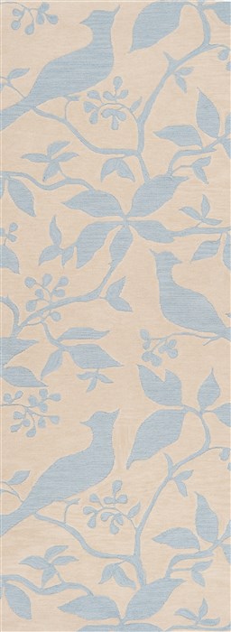 Surya Impressions White Runner 26 X 80 Area Rug IPR4003-268 800-48696 Image 0