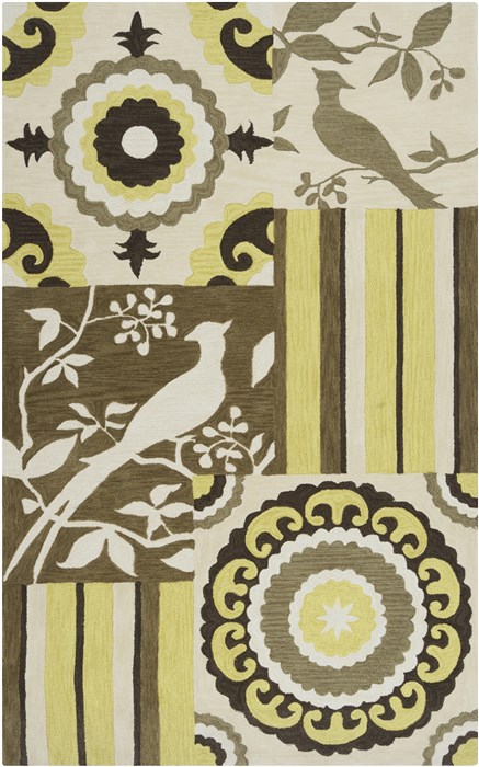Surya Impressions Green 33 X 53 Area Rug IPR4004-3353 800-48702 Image 0