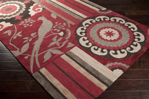 Surya Impressions White 80 X 106 Area Rug IPR4005-8106 800-48708 Image 1