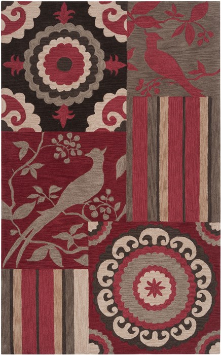 Surya Impressions White 80 X 106 Area Rug IPR4005-8106 800-48708 Image 0