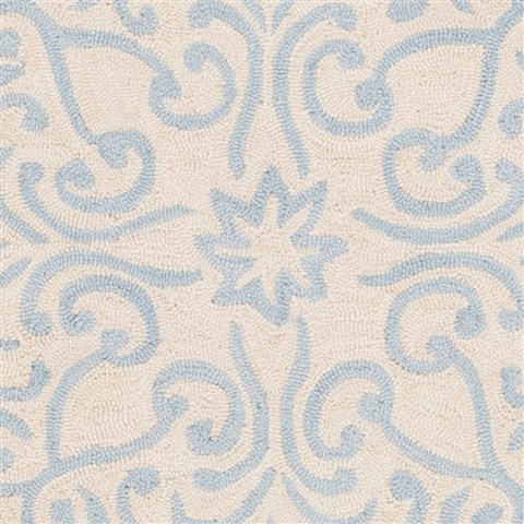 Surya Impressions White Runner 26 X 80 Area Rug IPR4010-268 800-48725 Image 1