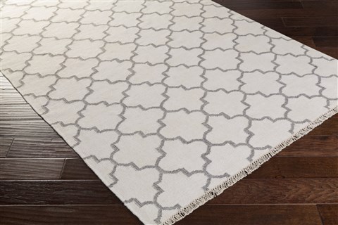 Surya Isle White 20 X 30 Area Rug ISL3001-23 800-48749 Image 1