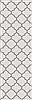 Surya Isle White Runner 26 X 80 Area Rug ISL3001-268 800-48750 Thumb 0