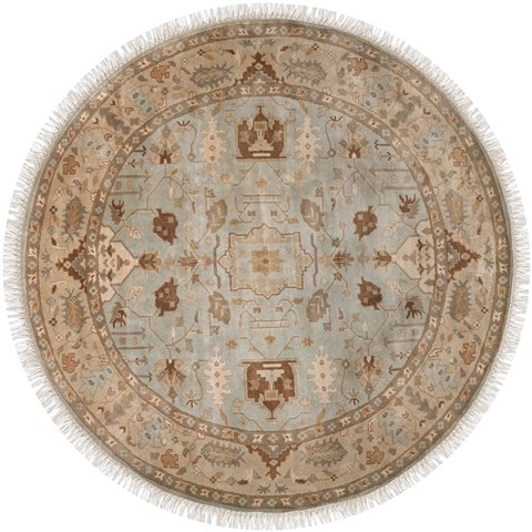 Surya Adana Grey Round 80 X 80 Area Rug IT1013-8RD 800-48799 Image 0