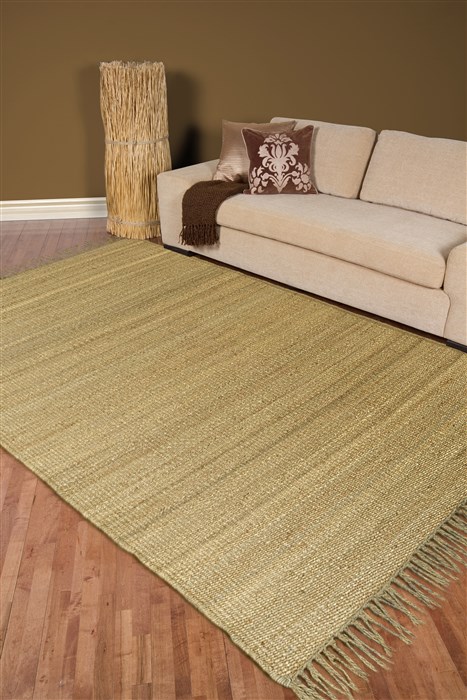 Surya Jute Natural White 50 X 80 Area Rug J-58 800-48813 Image 1