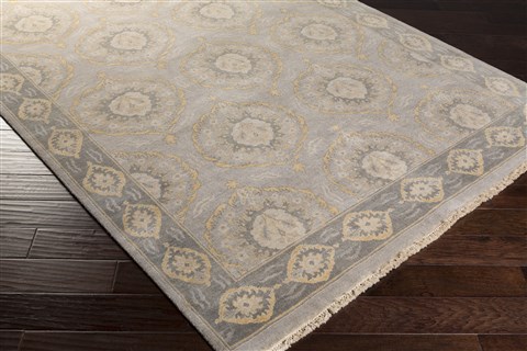 Surya Jade Grey 100 X 140 Area Rug JDE3002-1014 800-48840 Image 1