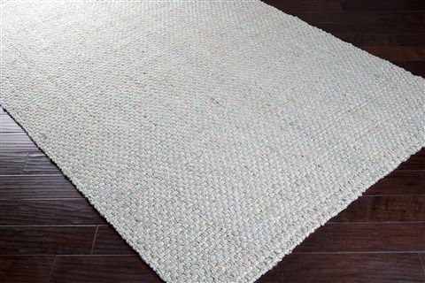 Surya Jute Woven Grey 50 X 80 Area Rug JS220-58 800-48981 Image 1