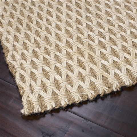 Surya Jute Woven White 26 X 40 Area Rug JS4-264 800-48984 Image 3