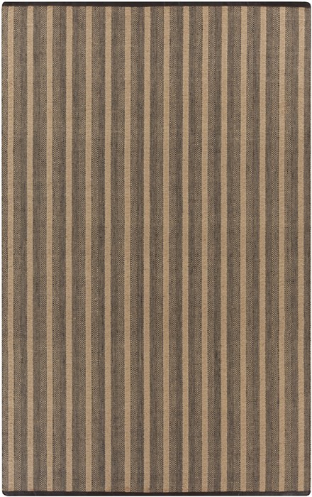 Surya Justice Black 20 X 30 Area Rug JST9000-23 800-49015 Image 0