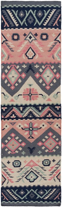 Surya Jewel Tone Blue Runner 26 X 80 Area Rug JT2054-268 800-49036 Image 0