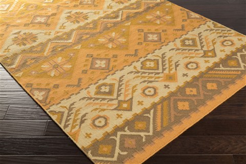 Surya Jewel Tone Orange 90 X 130 Area Rug JT2055-913 800-49046 Image 1