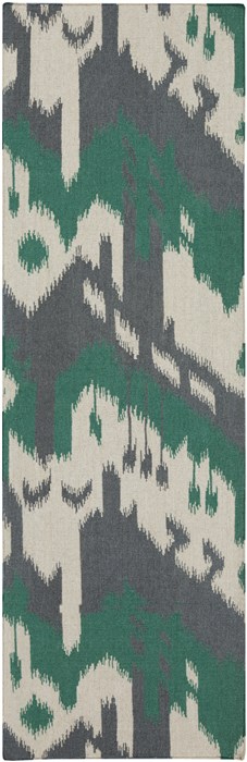 Surya Jewel Tone Grey Runner 26 X 80 Area Rug JT2057-268 800-49054 Image 0