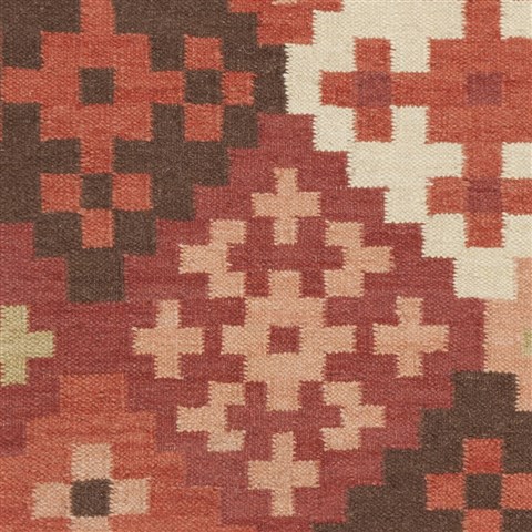 Surya Jewel Tone II Red Runner 26 X 80 Area Rug JTII2048-268 800-49107 Image 1