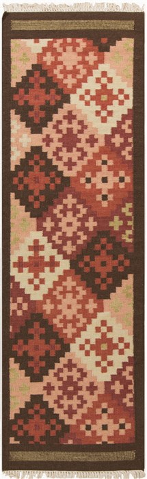 Surya Jewel Tone II Red Runner 26 X 80 Area Rug JTII2048-268 800-49107 Image 0