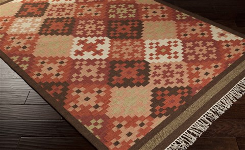 Surya Jewel Tone II Red 50 X 80 Area Rug JTII2048-58 800-49109 Image 1