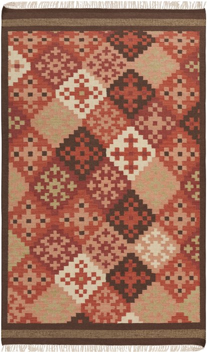 Surya Jewel Tone II Red 50 X 80 Area Rug JTII2048-58 800-49109 Image 0