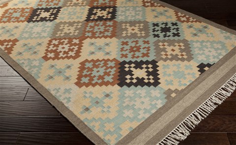 Surya Jewel Tone II White 80 X 110 Area Rug JTII2049-811 800-49115 Image 1