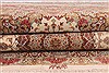 Qum Beige Hand Knotted 32 X 51 Area Rug 254-49139 Thumb 10