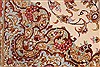 Qum Beige Hand Knotted 32 X 51 Area Rug 254-49139 Thumb 8