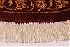 Qum Red Oval Hand Knotted 33 X 50 Area Rug 254-49141 Thumb 11