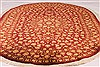 Qum Red Oval Hand Knotted 33 X 50 Area Rug 254-49141 Thumb 1