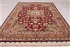 Tabriz Beige Hand Knotted 34 X 50  Area Rug 254-49145 Thumb 5
