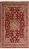 Tabriz Beige Hand Knotted 34 X 50 Area Rug 254-49145 Thumb 0