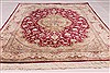 Qum Beige Hand Knotted 33 X 50 Area Rug 254-49147 Thumb 1
