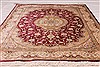 Qum Beige Hand Knotted 33 X 50 Area Rug 254-49147 Thumb 2