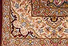 Qum Beige Hand Knotted 33 X 50 Area Rug 254-49147 Thumb 4
