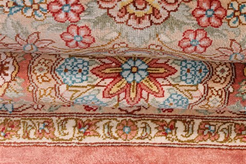 Qum Purple Hand Knotted 33 X 50 Area Rug 254-49150 Image 17