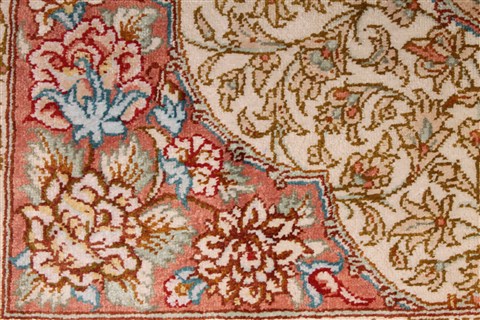 Qum Purple Hand Knotted 33 X 50 Area Rug 254-49150 Image 5