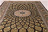 Qum Black Hand Knotted 33 X 50 Area Rug 254-49160 Thumb 13