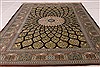 Qum Black Hand Knotted 33 X 50 Area Rug 254-49160 Thumb 3