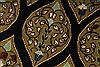 Qum Black Hand Knotted 33 X 50 Area Rug 254-49160 Thumb 6