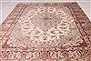 Qum Beige Hand Knotted 34 X 51  Area Rug 254-49162 Thumb 4